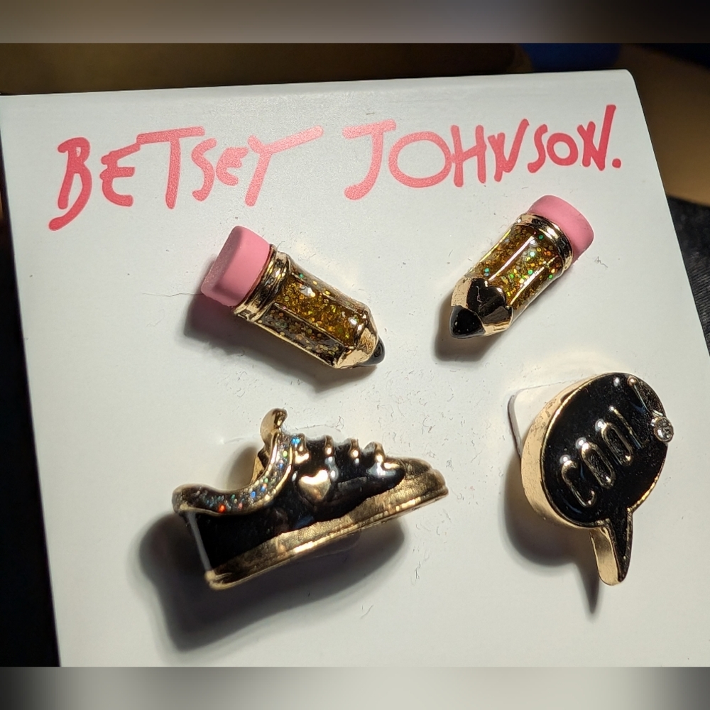 Betsy Johnson Earrings Back To School